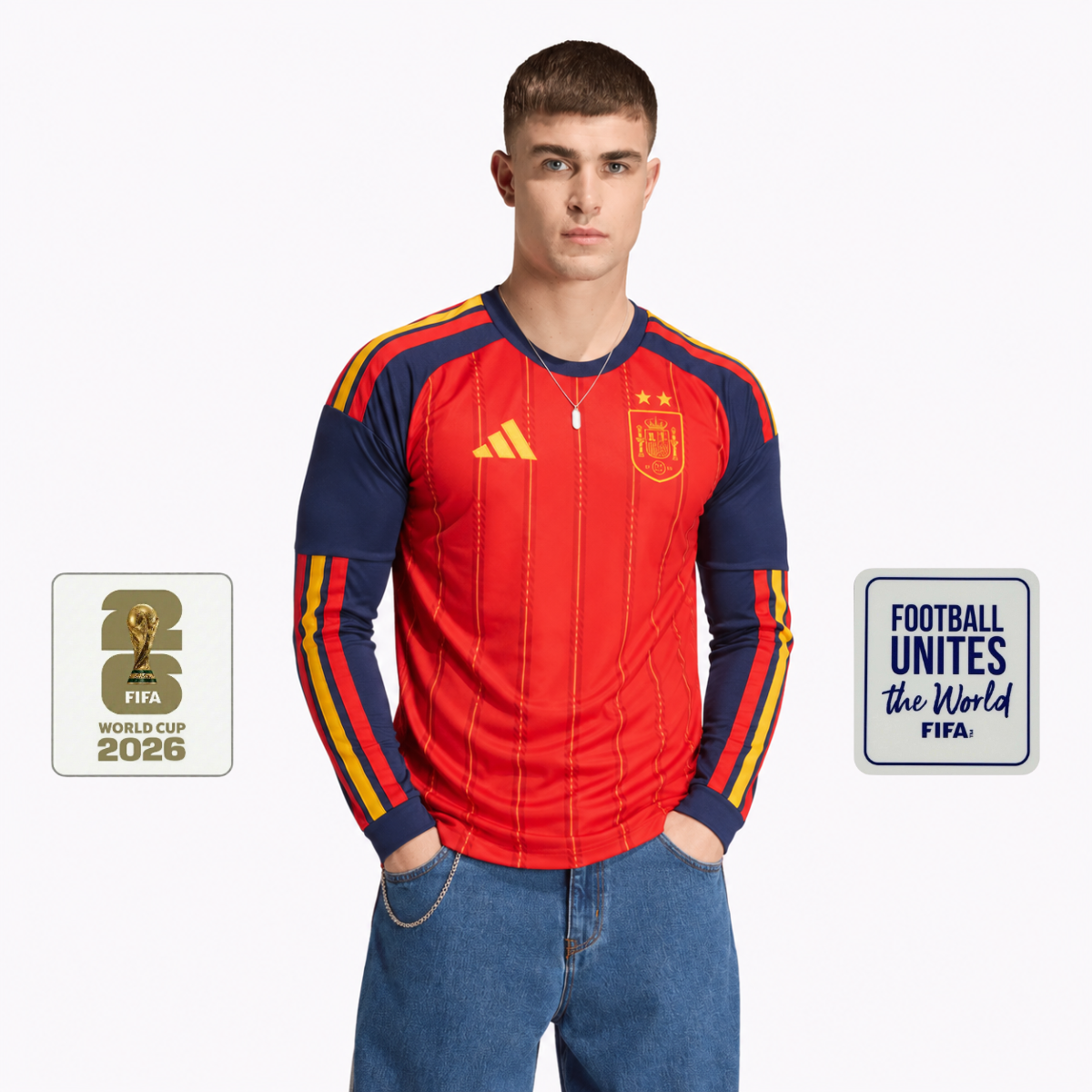 Jersey Long Sleeve Spanish Home 2026