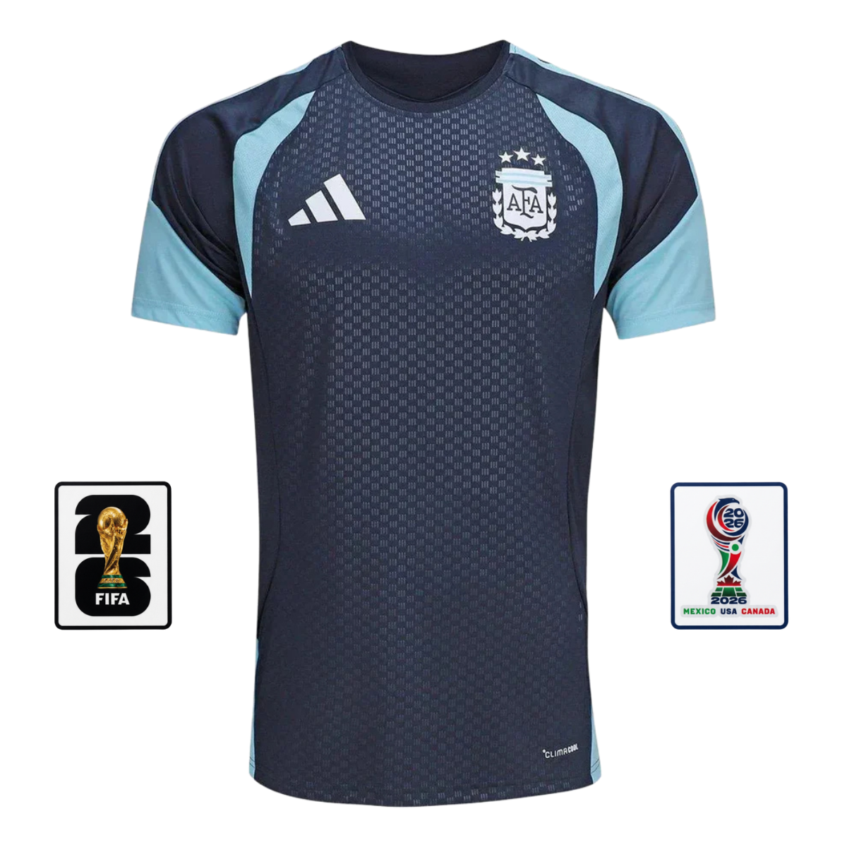 Jersey Argentina Training Navy Blue 2026