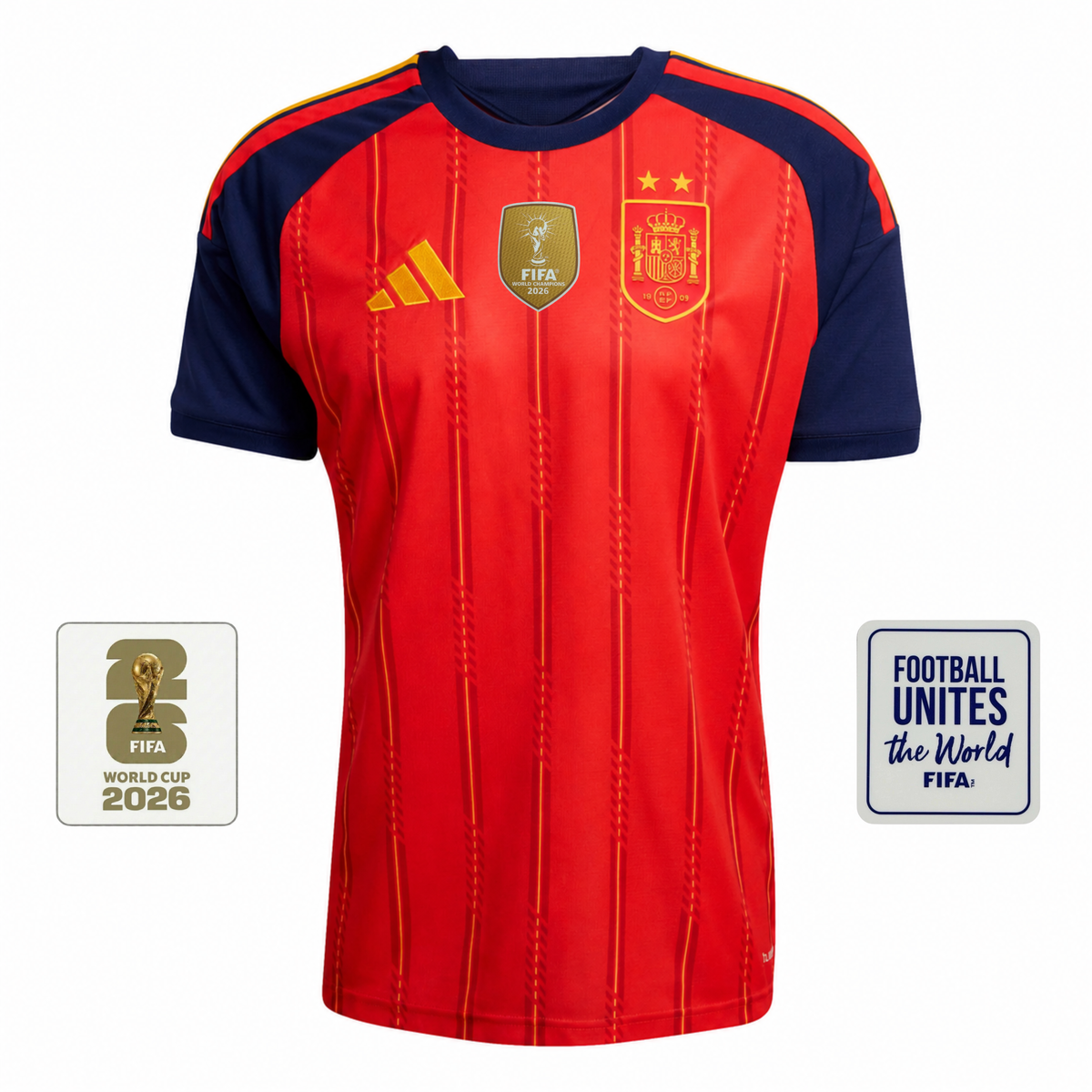 Jersey Spanish Home 2026 - World Champions