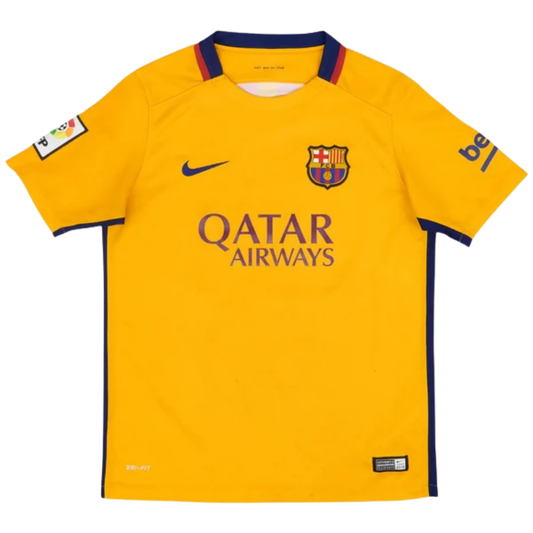 Jersey Barcelona Away Retro 2015 Messi