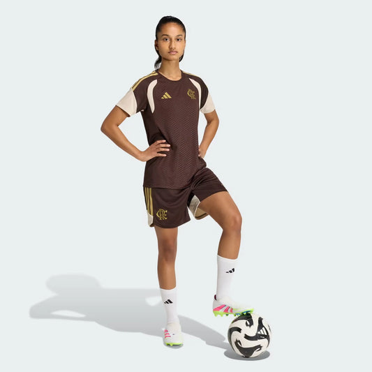 Jersey Flamengo Training Tiro Brown Woman 2026