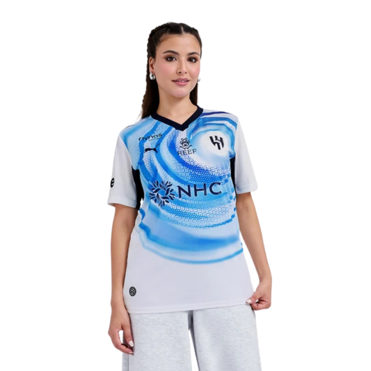camisa al hilal away feminina 2026-27