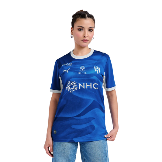 camisa al hilal home feminina 2026-27
