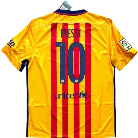 Jersey Barcelona Away Retro 2015 Messi