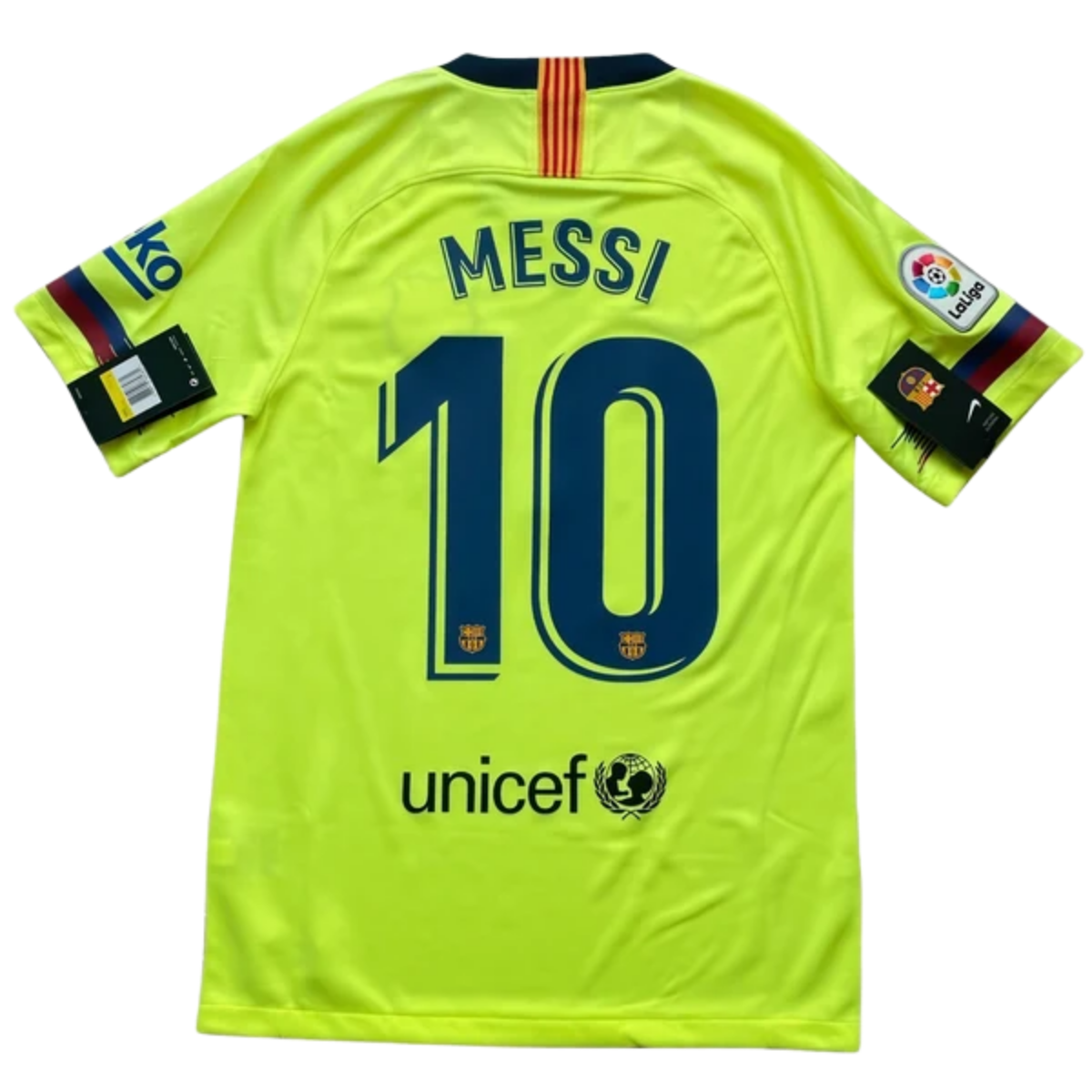 Jersey Barcelona Away Retro 2018 Messi