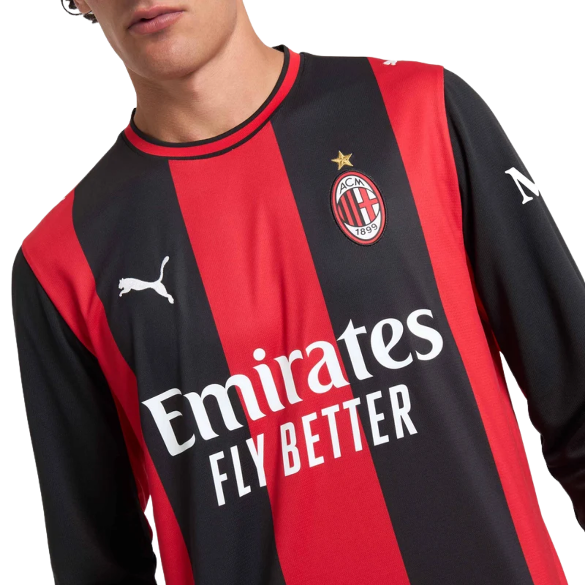 Jersey Long Sleeve Milan Home 2026-27