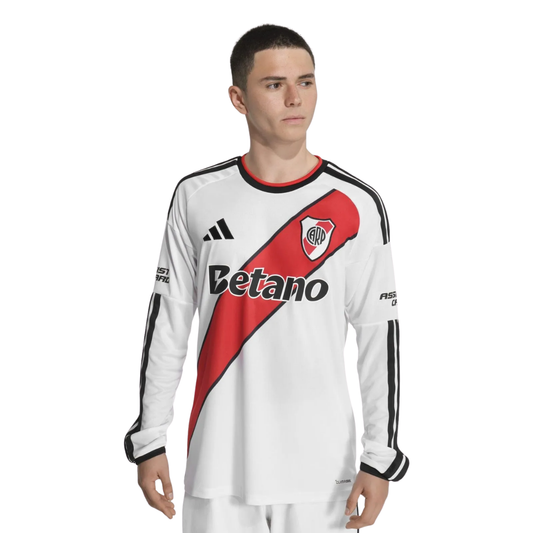 Jersey Long Sleeve River Plate Home 2026-27